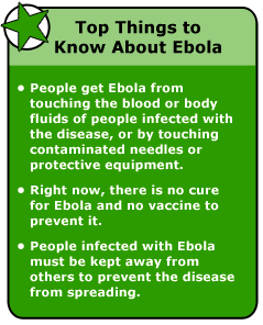 Ebola info for parents from KidsHealth Top things to know about Ebola