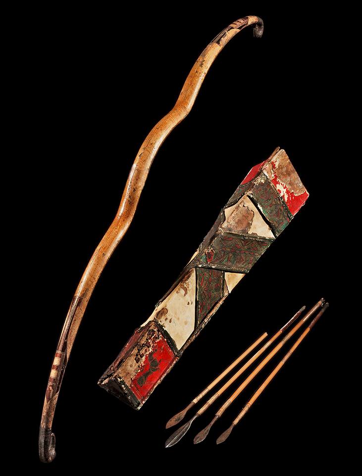 Scythian bamboo Bow, Quiver and Arrows, c. 3rd-1st Century BC.jpg