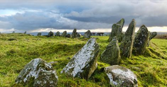 A stone circle in Eire Stone Circle